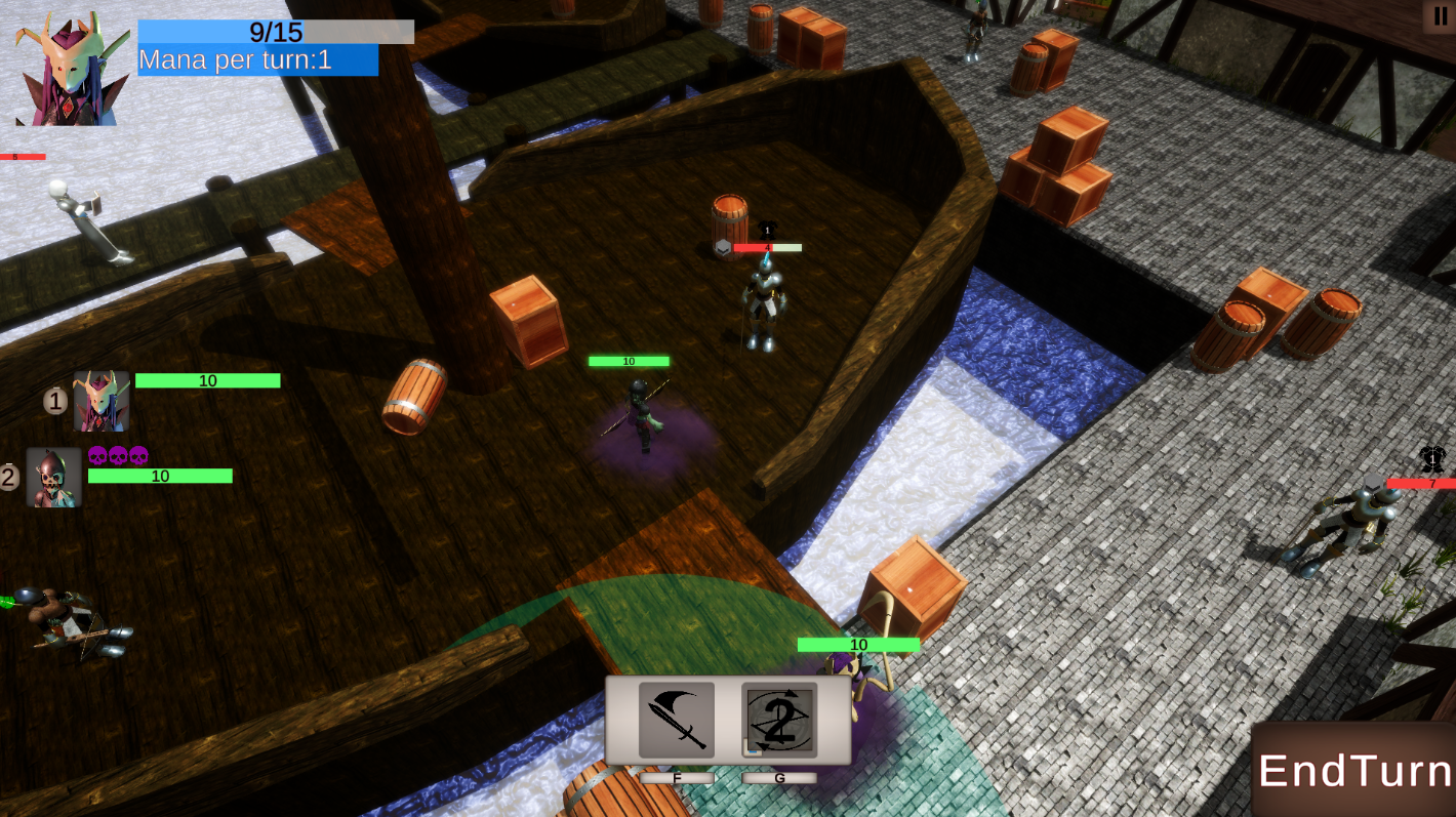 Unholy Tactics - 2. Semester Project - Gameplay - Toni Winkler